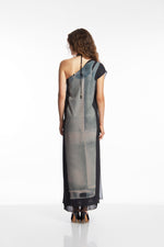 AVA one shoulder maxi dress