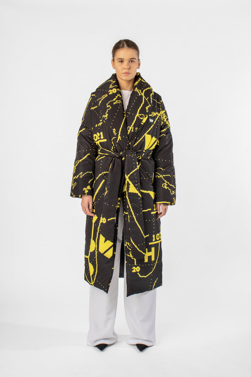 JOY coat TOPO yellow