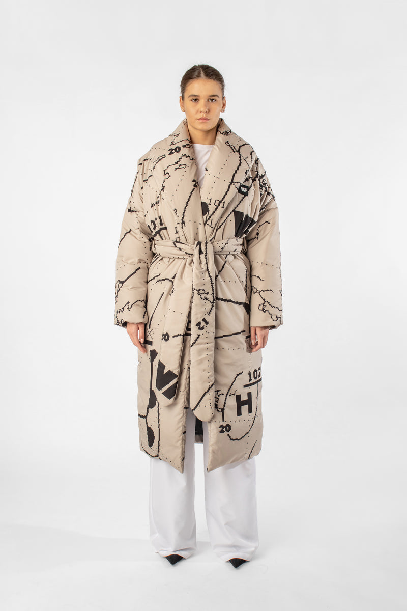 JOY coat TOPO beige