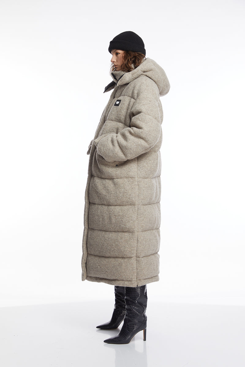 Sky coat WOOL beige