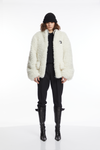 IVY track jacket FUR white