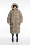 KIM coat FUR beige