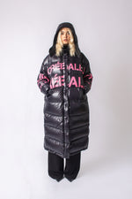 EVE coat DARK SACREE pink